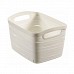 Корзинка S RIBBON(00718)бел.