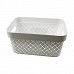 Корзинка TERRAZZO S  (01879) бел