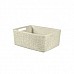Корзинка JUTE M белая (01905)