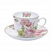 FLORAL DAMASK кружка с блюдцем 200мл Easy Life