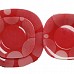 CARINA Constellation Red столовый сервиз на 6 персон из 19 предметов
