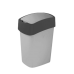 Ведро мусорное FLIP BIN 10л сереб.-графит(186133)