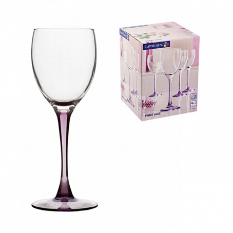 SWEET LILAS фужеры для вина, 4 шт. (190 мл)