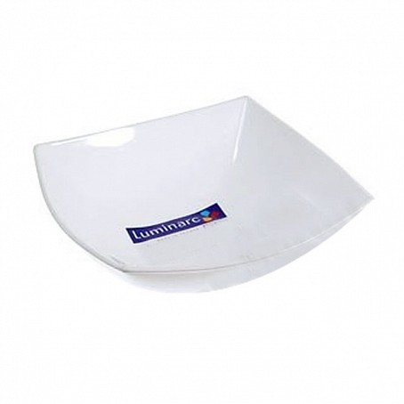 QUADRATO белый салатник квадр.(H4743) 16 см