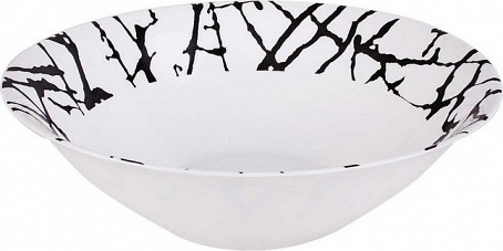 DRIPPING WHITE салатник 27см