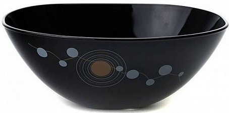 SEQUINS BLACK салатник 25 см