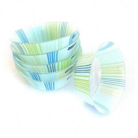 CARINA BLUE STRIPES салатник 12см