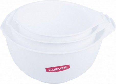 Миксерницы 3 шт Curver бел,