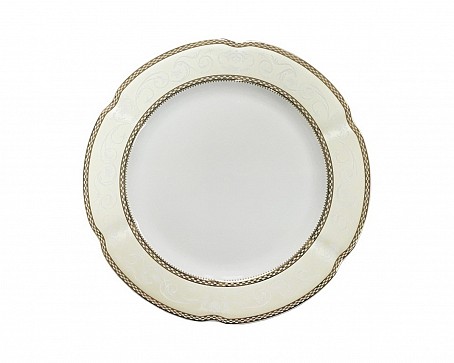 BOLERO VIENNA GOLD тарелка десертная 21см (E363) Cmielow