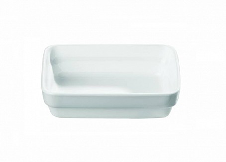 STACKABLE белый салатник прям.11*8.5 см