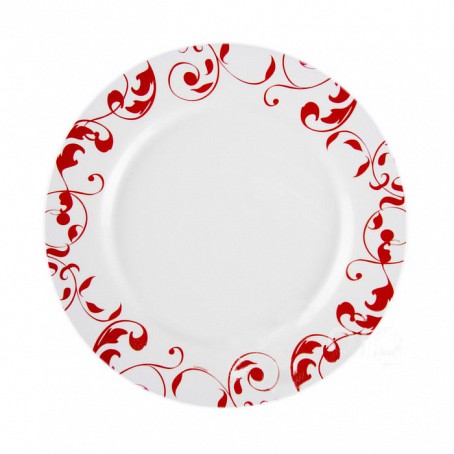 JAZZY PURE RED тарелка десертная 19 см
