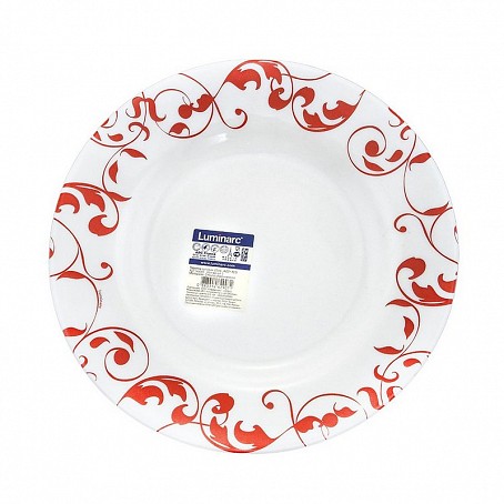 JAZZY PURE RED тарелка суповая 21 см