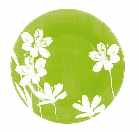 COTTON FLOWER тарелка под второе 25 см