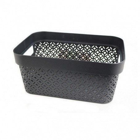 Корзинка TERRAZZO L(01878) черн