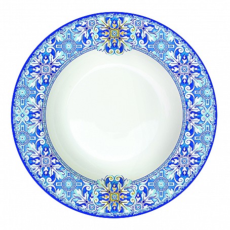 MAIOLICA BLUE тарелка суповая 21,5см Easy Life
