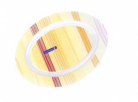 CARINA ORANGE STRIPES блюдо овальное (G0088) 28 см