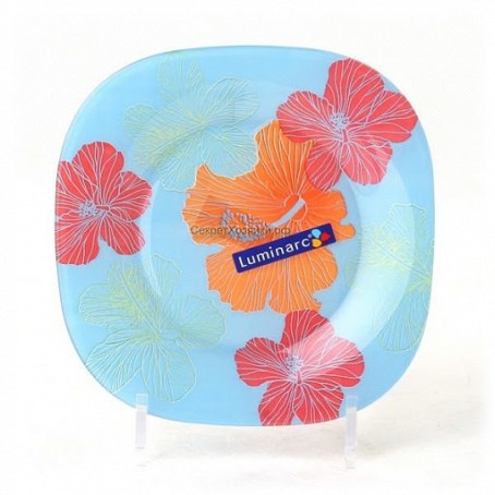 CARINA HIBISCUS BLUE тарелка под второе 28 см