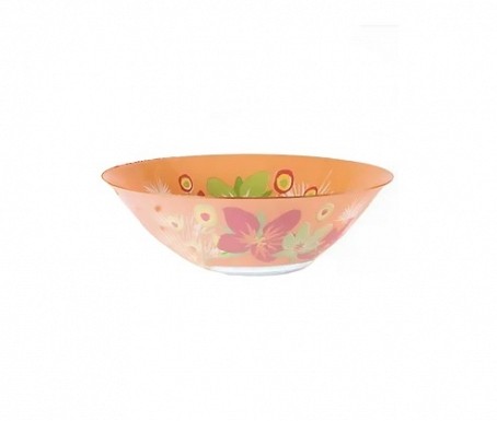 POP FLOWERS ORANGE салатник овальный 22 см