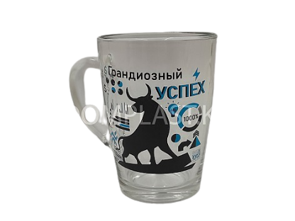 Кружка КАППУЧИНО "Успешные бычки" 300 мл ООО "ОСЗ" 