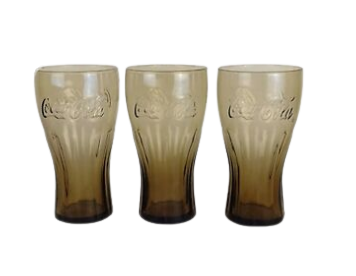 COCA FOOTBALL стаканы 37 cl по 3 шт.