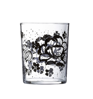 ALCOVE BLACK стакан низкий, 3 шт. (300 мл)