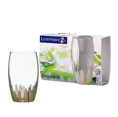 PAQUERETTE стаканы высокие, 2 шт. (95322) (360 мл)