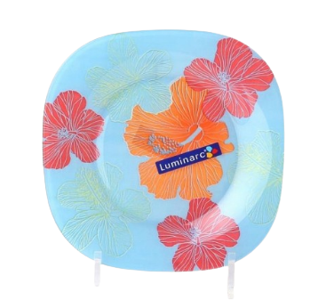 CARINA HIBISCUS BLUE тарелка суповая 22 см